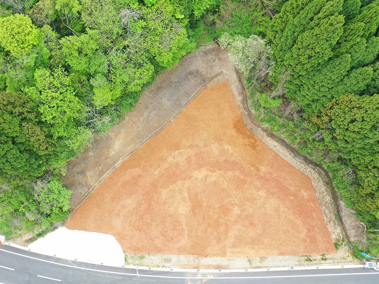 主要地方道 大谷狼煙飯田線 地方道改築５類工事（法面３工区）